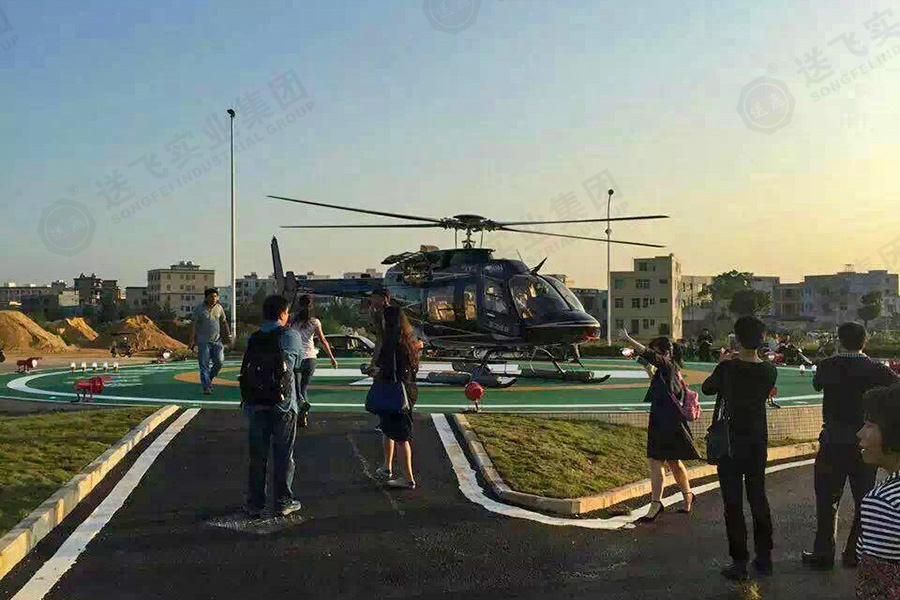 海南?？?海南省腫瘤醫(yī)院 地面停機坪的試飛驗收圖1